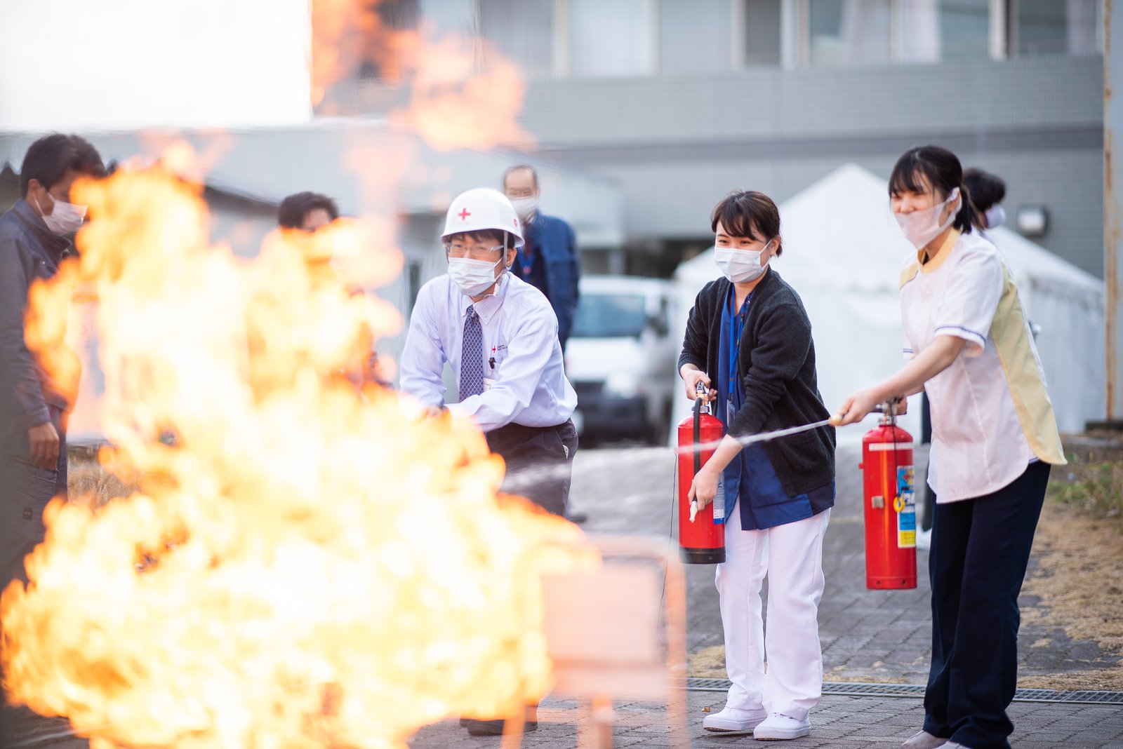 防災訓練レポート~裾野赤十字病院様~ 写真6