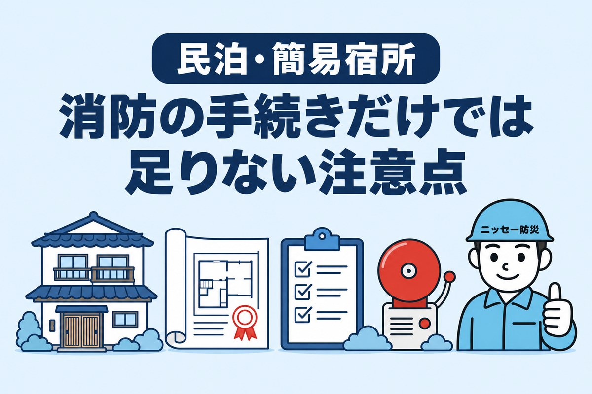 旅館業の許可と建築基準法|消防の手続きだけでは足りない民泊・簡易宿所の注意点